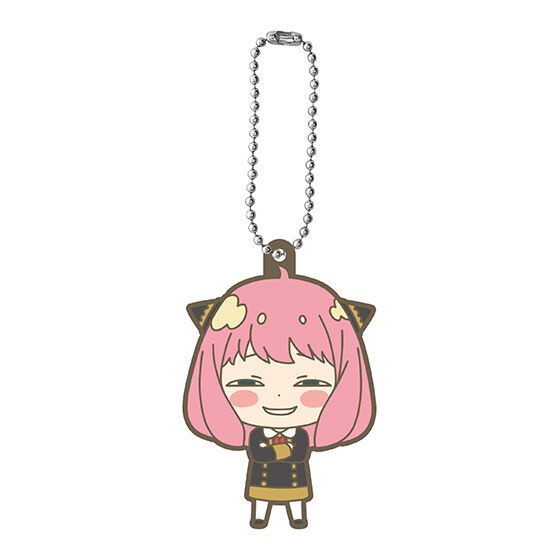 egb842『現貨』間諜家家酒軟膠吊飾 扭蛋 轉蛋 