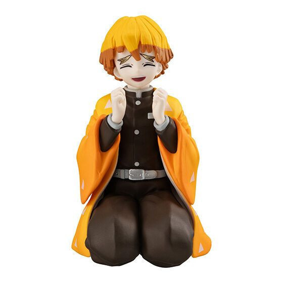 2A907『現貨』鬼滅之刃人物坐姿公仔 彌豆子&善逸 BANDAI 扭蛋 轉蛋 