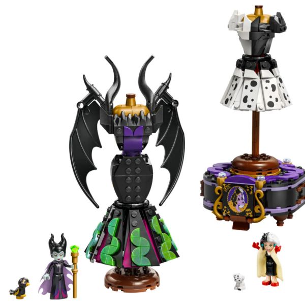 『現貨』LEGO 43262 Disney-黑巫婆和庫伊拉德維爾的裙子 盒組 