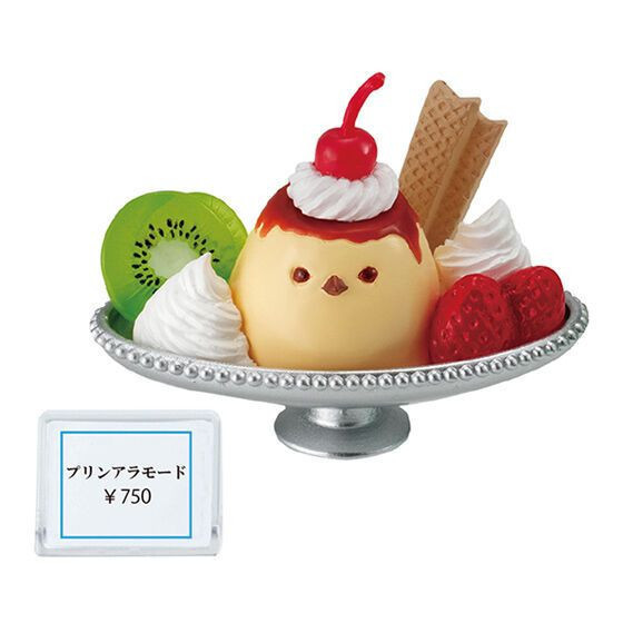 2A53『現貨』復古喫茶店餐點動物寶寶 BANDAI 扭蛋 轉蛋 