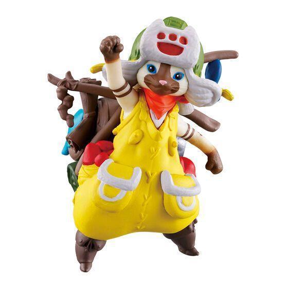 6A248『現貨』魔物獵人艾路公仔  BANDAI  扭蛋   轉蛋 