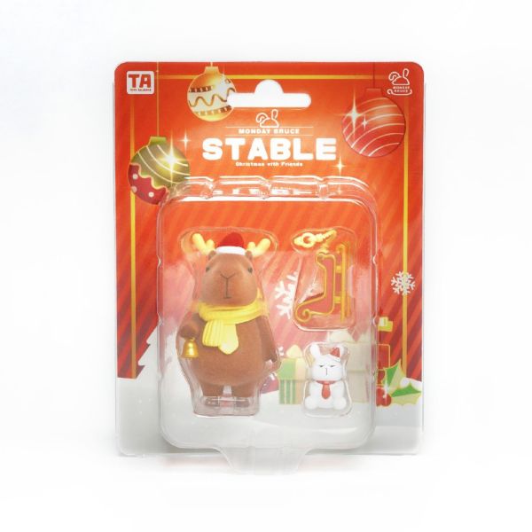 R344『現貨』星期一的布魯斯 與好友共度的聖誕節    盒玩   盲盒 