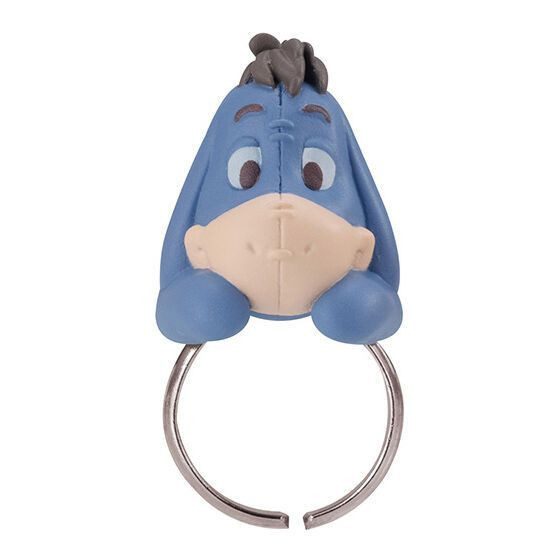 2A158『現貨』小熊維尼蜂蜜罐戒指 多彩篇 BANDAI 扭蛋 轉蛋 