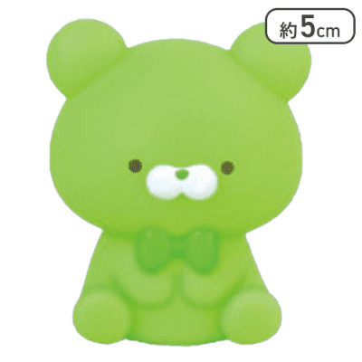 1A986『現貨』裝傻熊軟膠小夜燈P2 YELL 扭蛋 轉蛋 