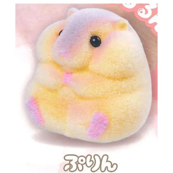 5A102『現貨』長毛植絨倉鼠公仔  YELL  扭蛋   轉蛋 