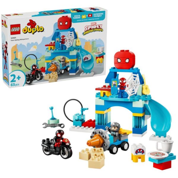 『現貨』  LEGO 10464	DUPLO-蜘蛛小隊神網總部    盒組 