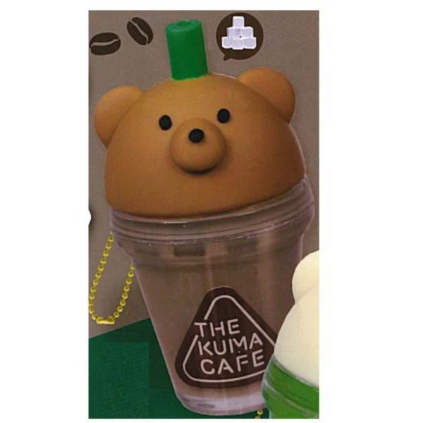 1A882『現貨』熊café蘇打＆咖啡吊飾 J.DREAM 扭蛋 轉蛋 