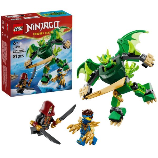 『現貨』  LEGO 71862	Ninjago-勞埃德的猛龍機械人戰鬥組    盒組 
