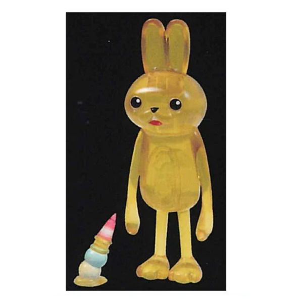 1A919『現貨』可撥兔-透明篇 Qualia 扭蛋 轉蛋 