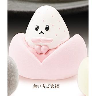 6A097『現貨』小小草莓大福公仔  Qualia  扭蛋   轉蛋 