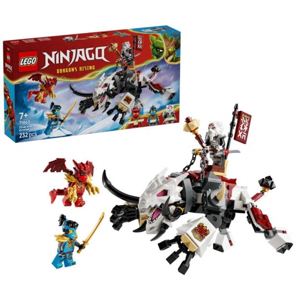 『現貨』  LEGO 71863	Ninjago-季瓦和龍獸格林塔克    盒組 