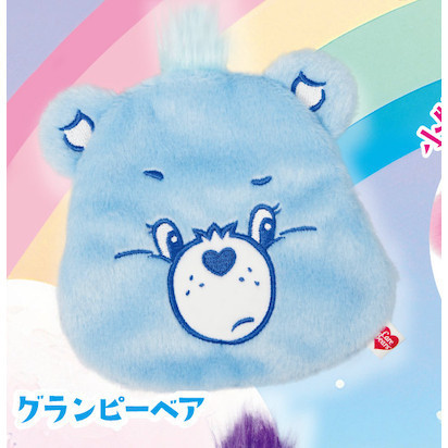 4A536『現貨』Care Bears大臉小物包 Qualia 扭蛋 轉蛋 