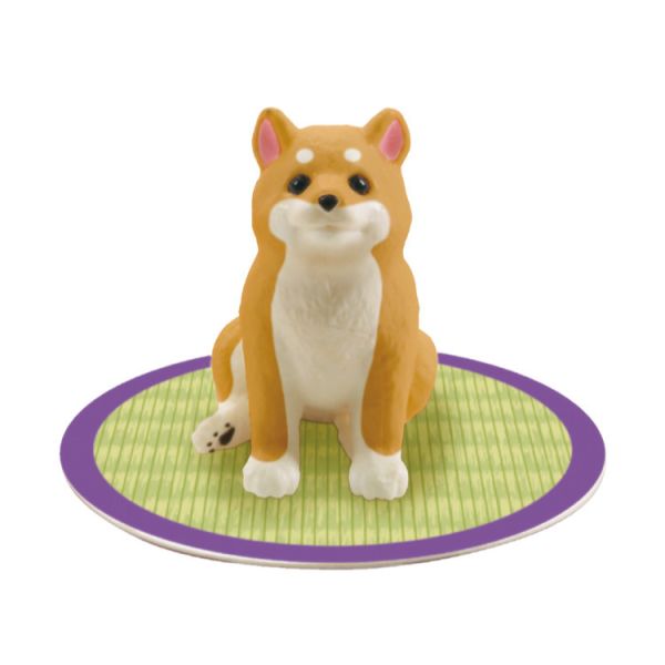 3A394『現貨』柴犬扭蛋公仔 Tarlin 扭蛋 轉蛋 