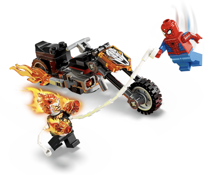 『現貨』LEGO 76335    SH 蜘蛛人大戰惡靈戰警摩托車  盒組 