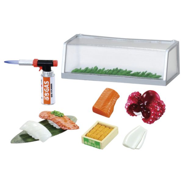 R214『現貨』嘿久等了!下町的人情壽司 RE-MENT 盒玩 