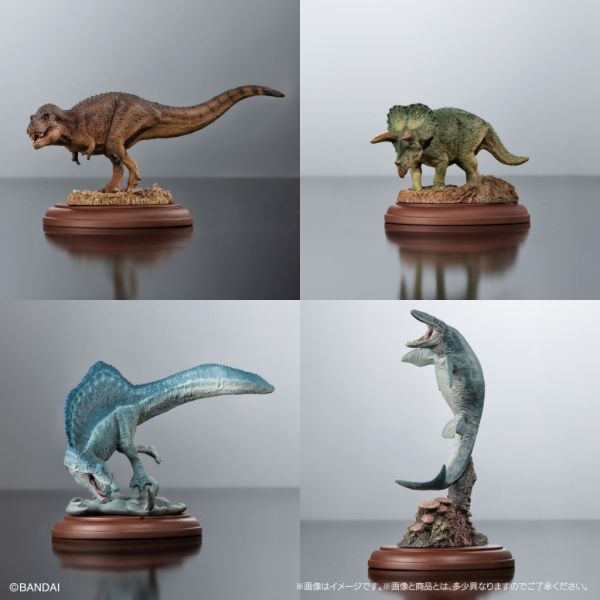 2A386『現貨』生物大圖鑑展示模型-恐龍P1 BANDAI Premium 扭蛋 轉蛋 