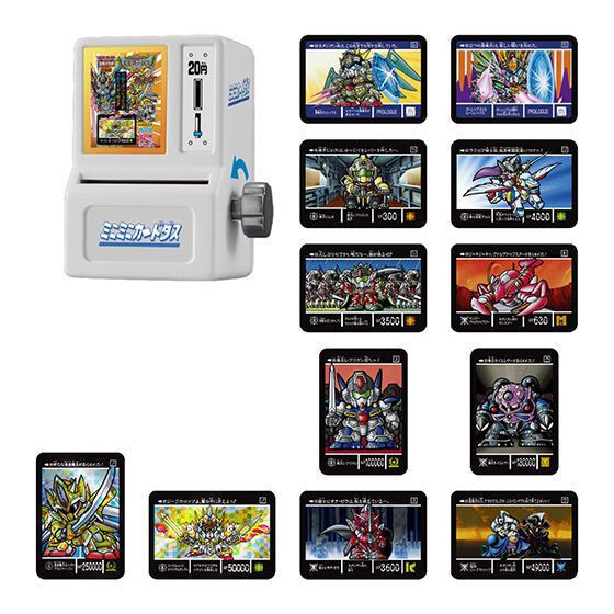 2A675『現貨』迷你轉卡SD機鋼彈外傳聖機兵物語 BANDAI 扭蛋 轉蛋 