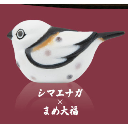 3A085『現貨』和菓子鳥公仔 Qualia 扭蛋 轉蛋 