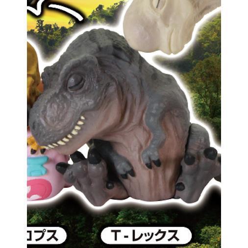 5A577『現貨』 侏儸紀世界倚肩睡眠公仔 復活的大地   T-ARTS  扭蛋   轉蛋 