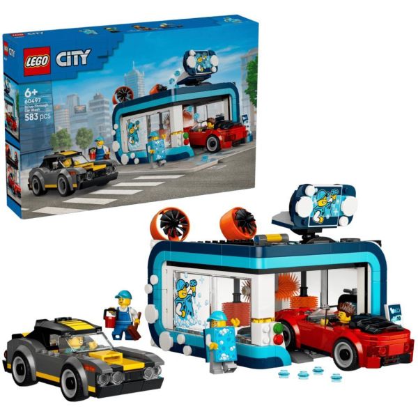 『現貨』  LEGO 60497	City-隧道式洗車場    盒組 