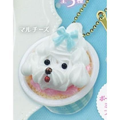 5A105『現貨』小動物鮮奶油杯子蛋糕吊飾 ULTRA NEW PLANNING  扭蛋   轉蛋 