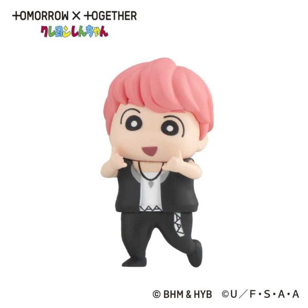 3A480『現貨』TXT蠟筆小新排隊公仔 BANDAI 扭蛋 轉蛋 