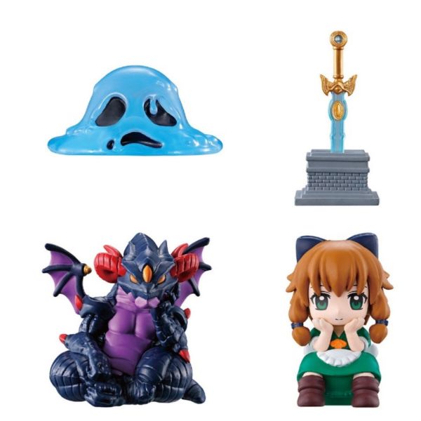 3A272『現貨』等待中地下城 勇者與龍城 BANDAI 扭蛋 轉蛋 