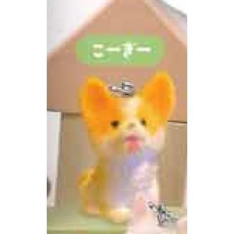 5A967『現貨』翻滾小狗記號吊飾   Bright link  扭蛋   轉蛋 