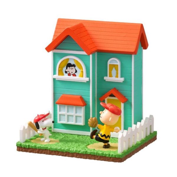 R389『現貨』史努比可愛甜蜜小屋   RE-MENT   盒玩 