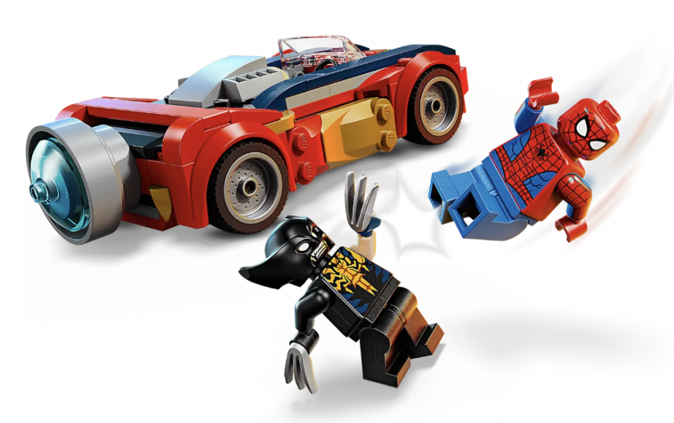 『現貨』LEGO 76336    SH 蜘蛛人汽車大戰猛毒化金鋼狼  盒組 