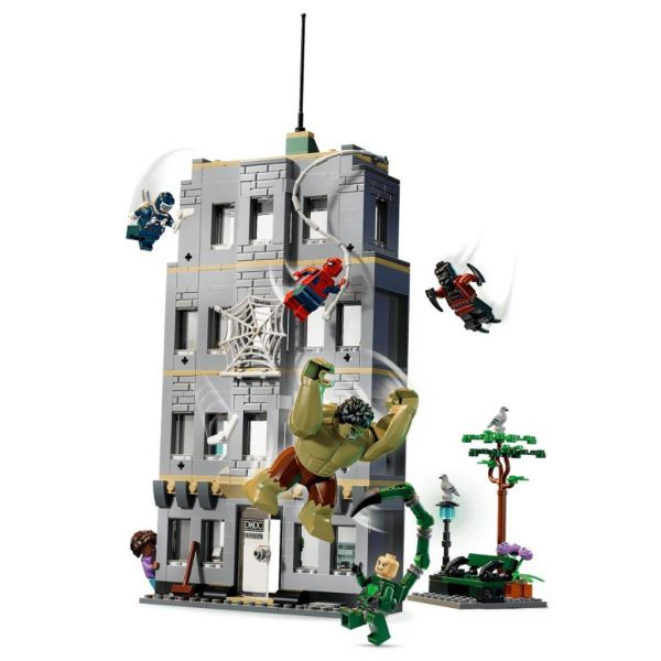 『現貨』  LEGO 76350	Super Heroes-蜘蛛人和綠巨人浩克的精采激戰    盒組 