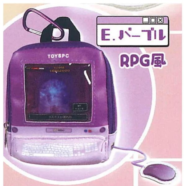 5A154『現貨』情境小物包鉤環 復古電腦   ToysSpirits   扭蛋   轉蛋 