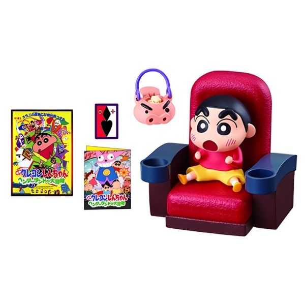 R6『現貨』蠟筆小新春日部電影院 RE-MENT 盒玩 