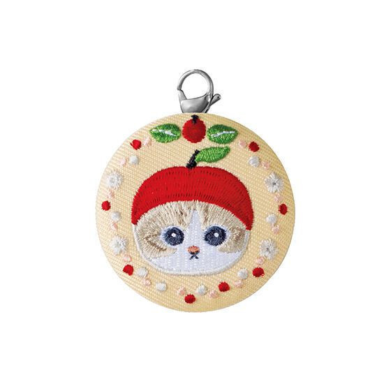 2A598『現貨』貓福珊迪刺繡吊飾 BANDAI 扭蛋 轉蛋 