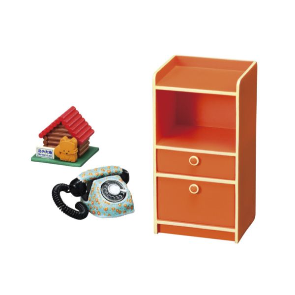 R270『現貨』袖珍昭和復古房間場景組 RE-MENT 盒玩 