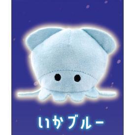 5A257『現貨』魷魚進化為烤魷魚絨毛玩偶P2 ULTRA NEW PLANNING  扭蛋   轉蛋 