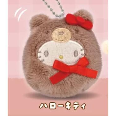 5A514『現貨』三麗鷗角色不倒翁玩偶吊飾 拿鐵熊篇  夢屋  扭蛋   轉蛋 