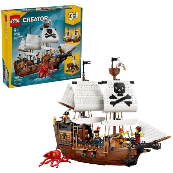 『現貨』  LEGO 31387	Creator-經典海盜船    盒組 