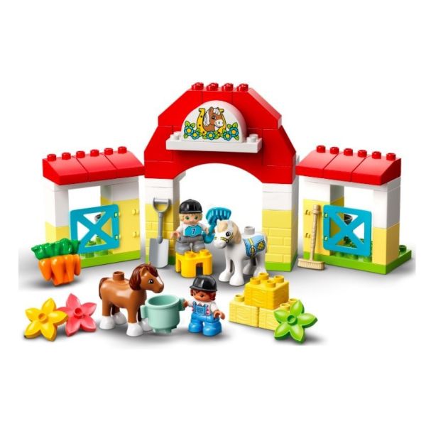 『現貨』LEGO 10951 Duplo-馬廄 & 小馬照護站 盒組 
