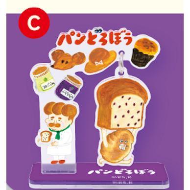 5A313『現貨』麵包小偷搖搖壓克力立牌  Peanuts club 扭蛋 轉蛋 