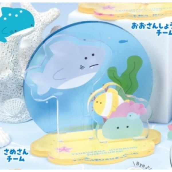 1A910『現貨』圓眼水族館情景壓克力立牌 YELL 扭蛋 轉蛋 
