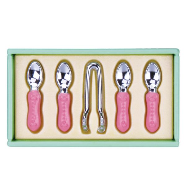 3A390『現貨』森林家族禮品食器組P2 Tarlin 扭蛋 轉蛋 