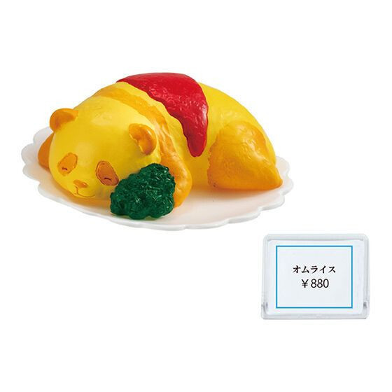 2A53『現貨』復古喫茶店餐點動物寶寶 BANDAI 扭蛋 轉蛋 