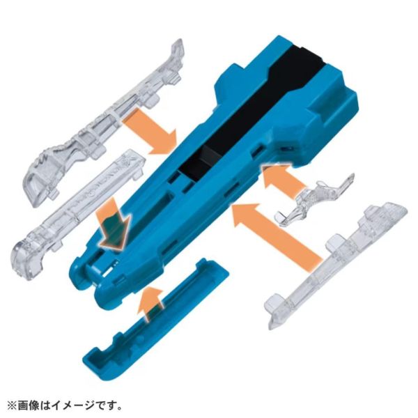 R419『現貨』 日版 BEYBLADE X 戰鬥陀螺 BX-42 發射器握把（藍色）  TAKARATOMMY 