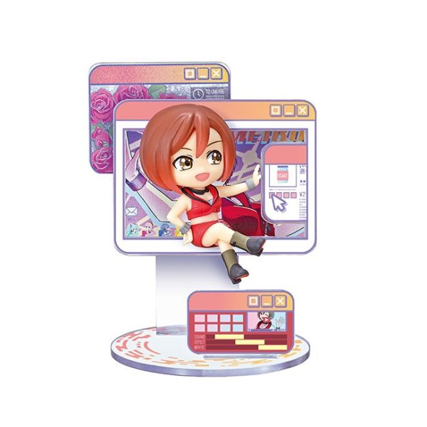 R124『現貨』初音未來電腦視窗公仔收藏 RE-MENT 盒玩 