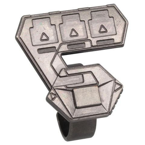 1A99『現貨』遊戲王決鬥盤造型戒指-EX回合篇 扭蛋 轉蛋 