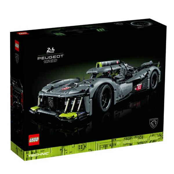 『現貨』LEGO 42156 PEUGEOT 9X8 24H Le Mans Hybrid Hypercar 盒組 