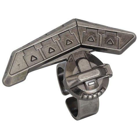 1A99『現貨』遊戲王決鬥盤造型戒指-EX回合篇 扭蛋 轉蛋 