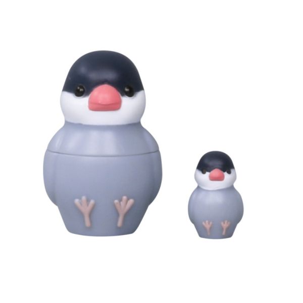 2A491『現貨』文鳥俄羅斯套娃 Tarlin 扭蛋 轉蛋 