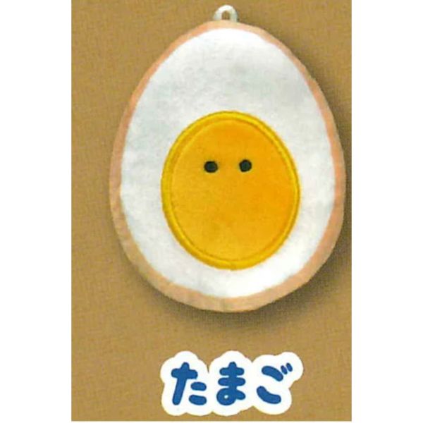 1A941『現貨』圓眼黑輪絨毛吊飾-第三道菜 YELL 扭蛋 轉蛋 